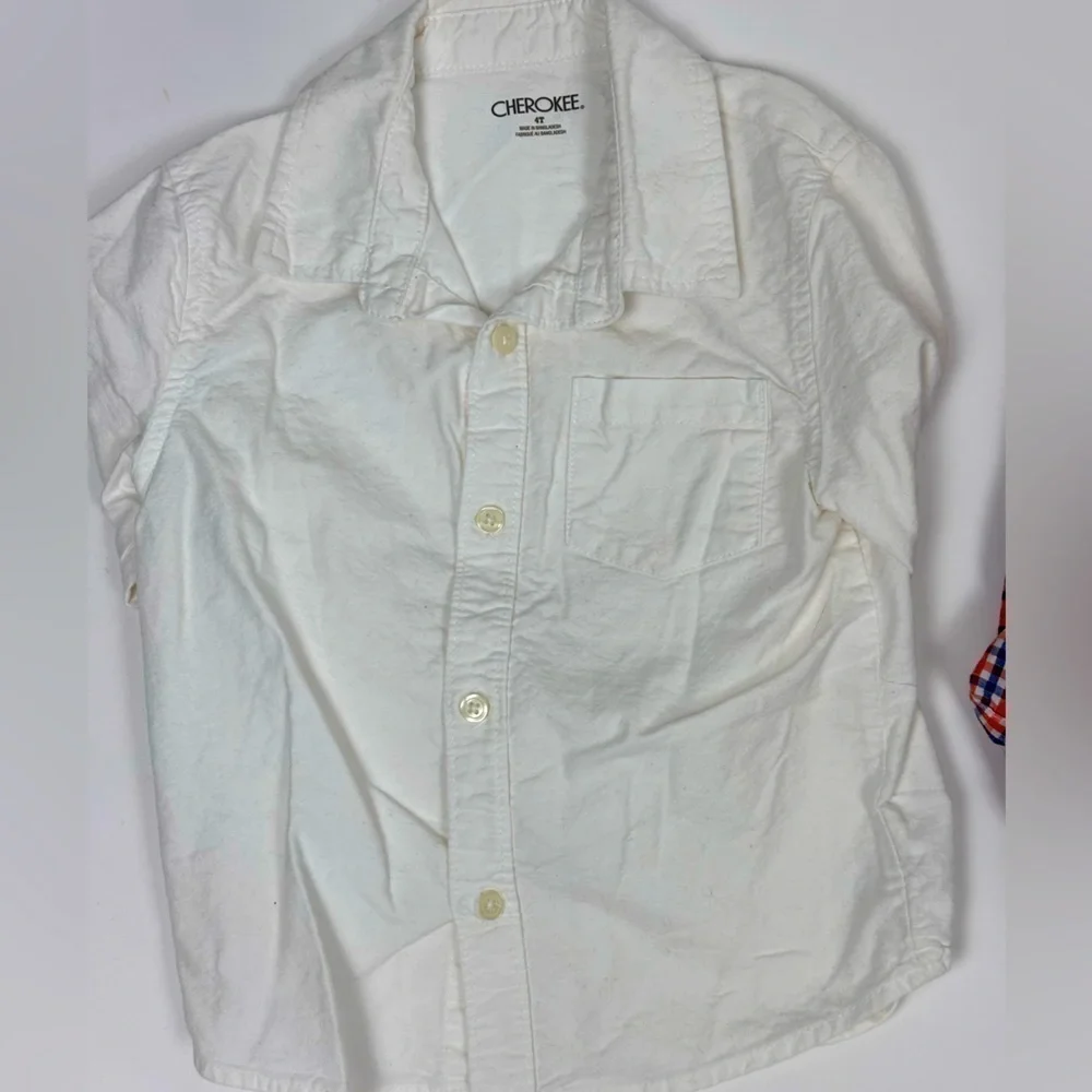 Toddler Boys Long Sleeve Casual Shirts Lot of 4